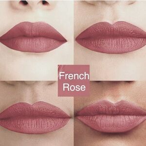Velvet Matte Lipstick (French Rose) Warm Rose